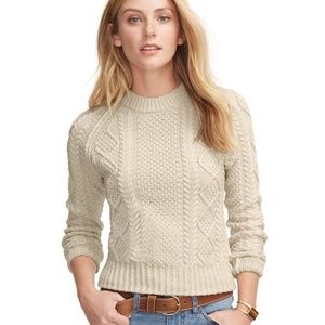 Signature Cotton Fisherman Sweater